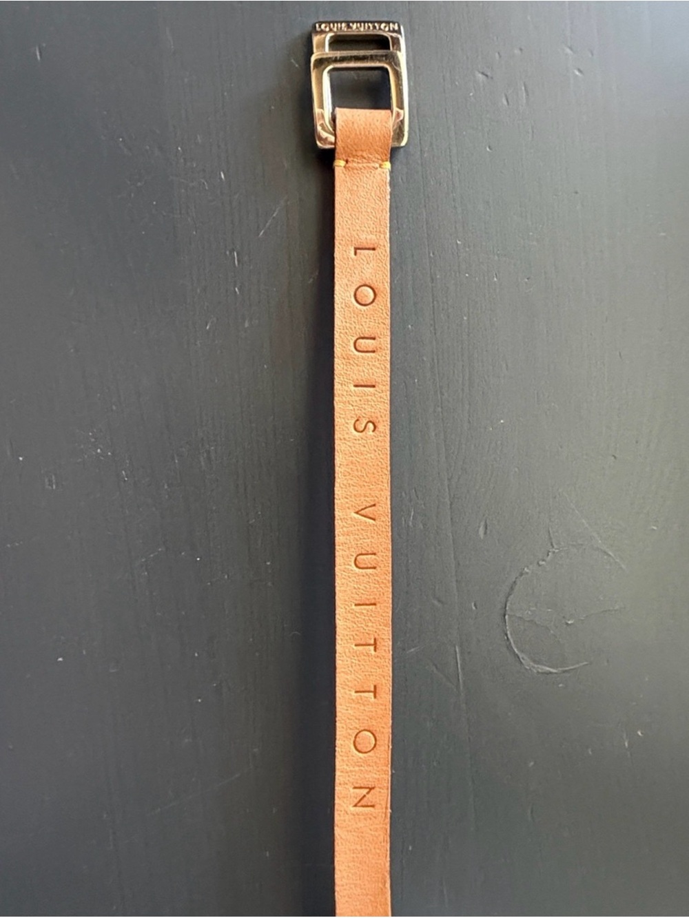 Louis Vuitton Brown Monogram Mini Pochette Gold Chain includes LV skinny belt - Picture 8 of 12